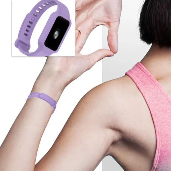 Silicone Watch Strap for Xiaomi Band 9 & Redmi 3 - Image 3