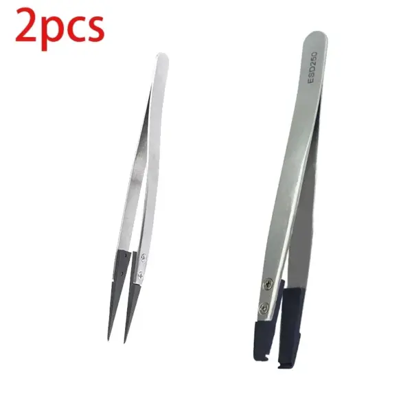 6PCS Watch Hand Installation Tweezers ESD-259A - Image 9