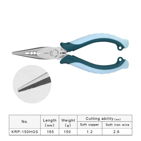 Tsunoda Needle Nose Pliers KRP-150HGS - Image 9