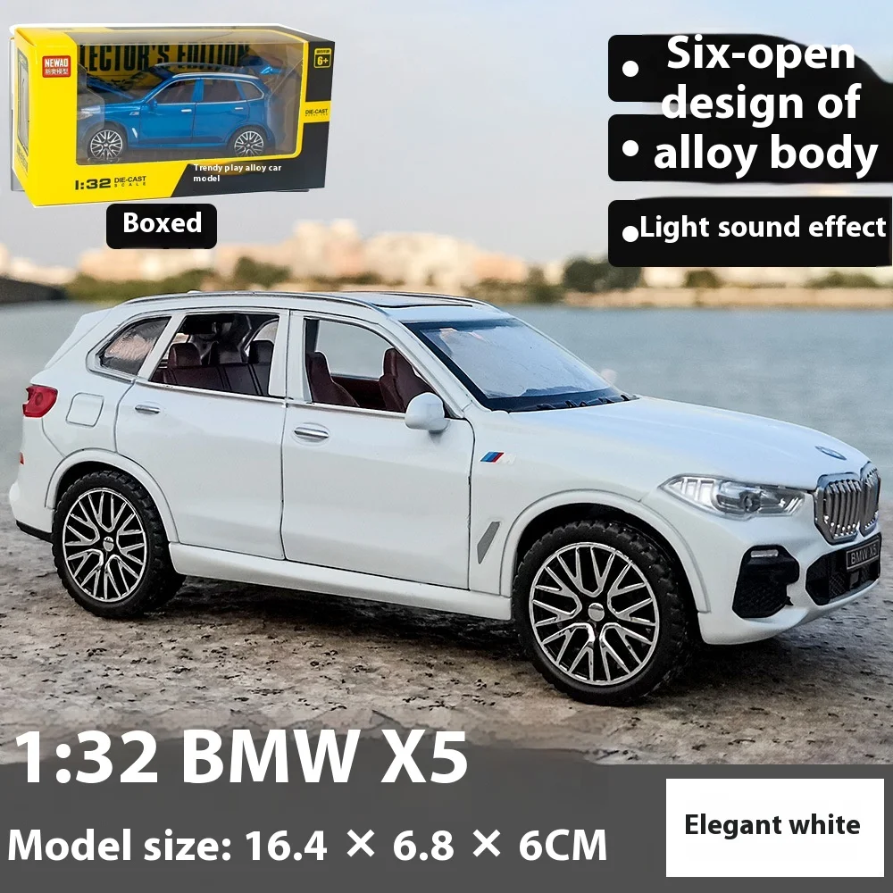 1:32 BMW X5 Alloy Diecast Model Vehicle 8 1:32 BMW X5 Alloy Diecast Model Vehicle - Image 8