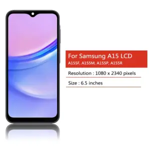 6.5 inches Super AMOLED Screen for Samsung A15 Series 9 S04d761161c974cbdb63d6e33c18015722
