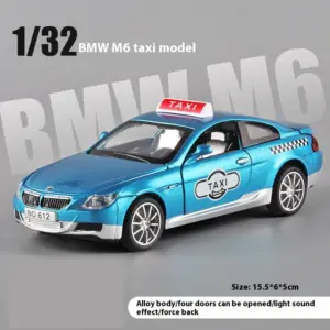 1:32 BMW M6 Taxi Diecast Metal Model 19 S04e6ae81c4374f119dd8721fdceb3ecar