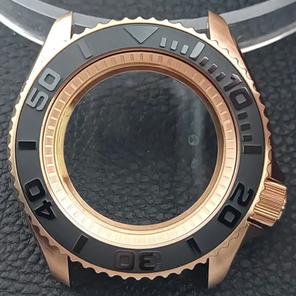 41.5mm Sapphire Crystal Watch Case for NH 35/36 Black Matte Finish - Image 67