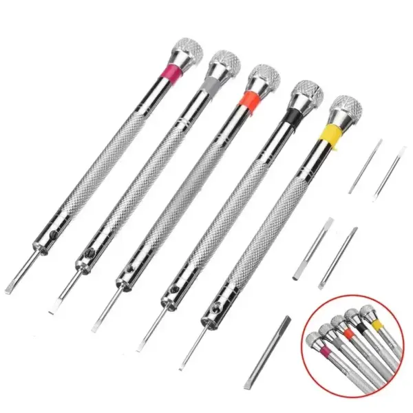 Steel Precision Screwdriver Set for Phone and Watch - Image 2