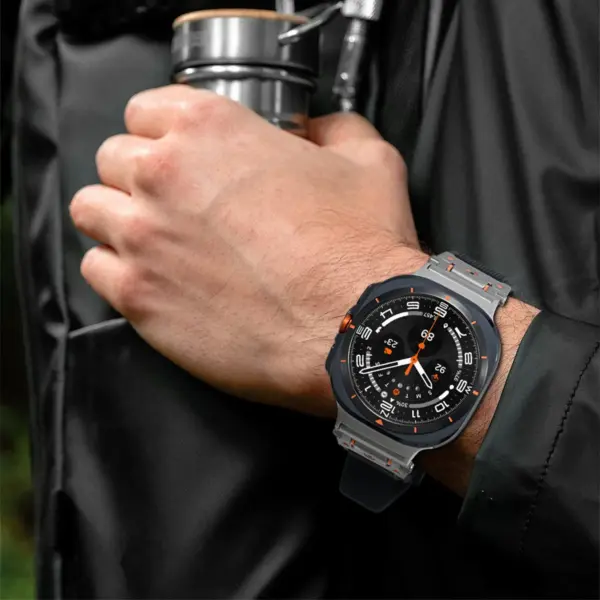 Silicone Strap for Samsung Galaxy Watch7 Ultra 47mm - Image 5