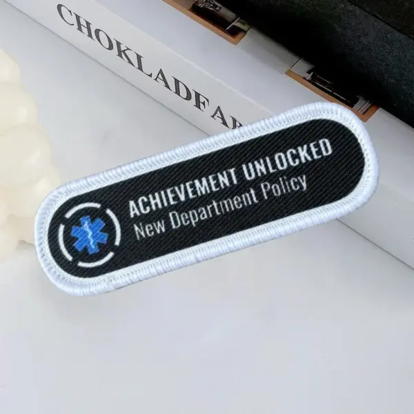 Achievement Unlocked Military Patch Hook&Loop Badge - Image 4