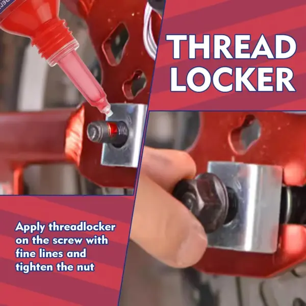 Red Threadlocker 271, 10ml High-Strength Adhesive - Image 4