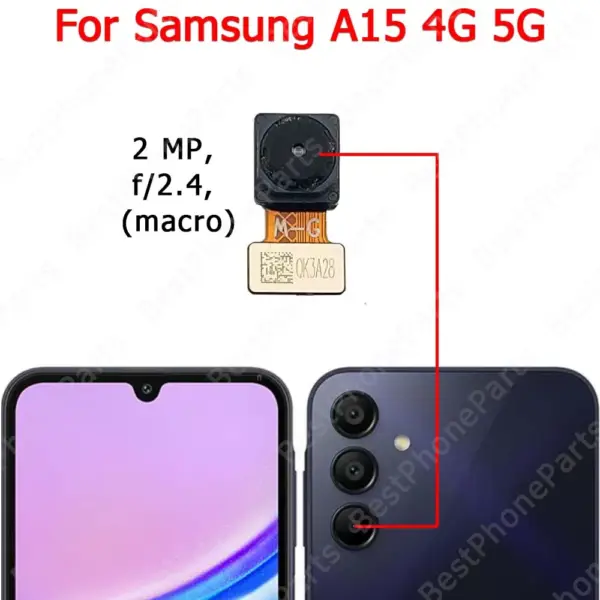 Samsung Galaxy A15 A05 A05s Rear Camera Module - Image 8