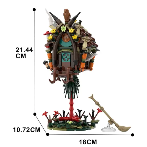 Baba Yaga Hut Building Blocks Model Kit for Adults - Image 2