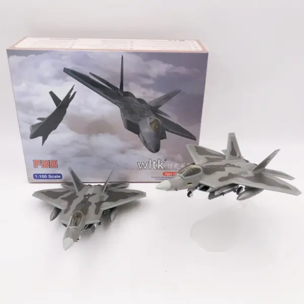 F-22 Raptor Diecast Model 1/100 Scale - Image 2
