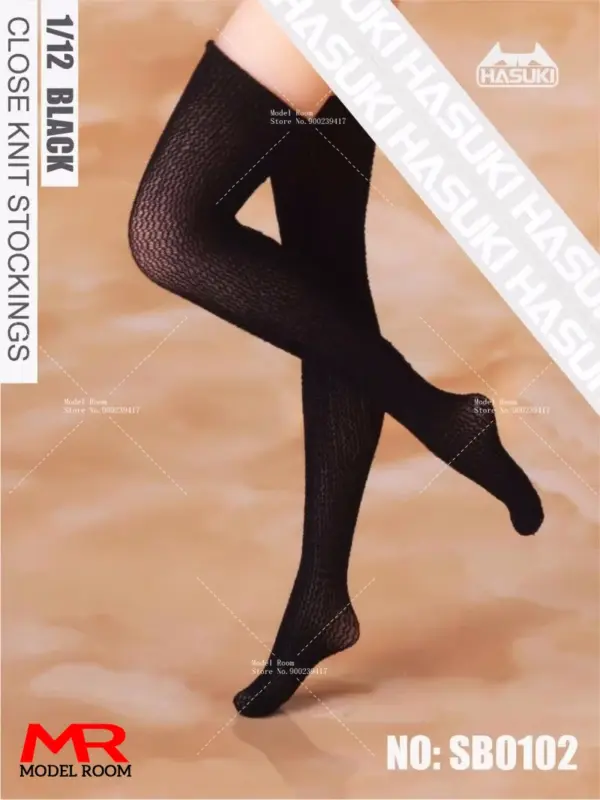 HASUKI SB01 SB03 SB04 1/12 Scale Seamless Mesh Socks - Image 10
