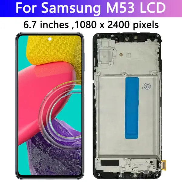Super AMOLED Display for Samsung M52 M53 M54 - Image 5