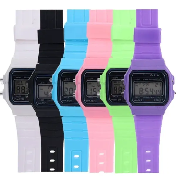 Vintage Square Digital Watch D0H6HJNOEI5000FC30KG - Image 5