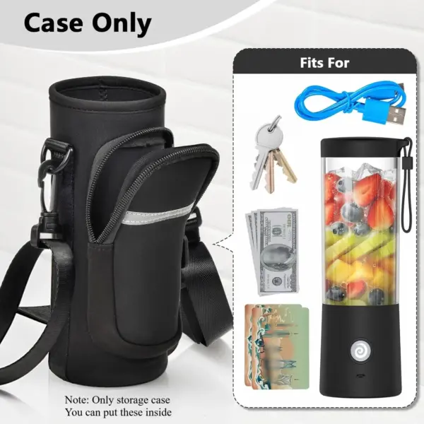 Neoprene Blender Sleeve Bag for BlendJet 2 Case Only - Image 2