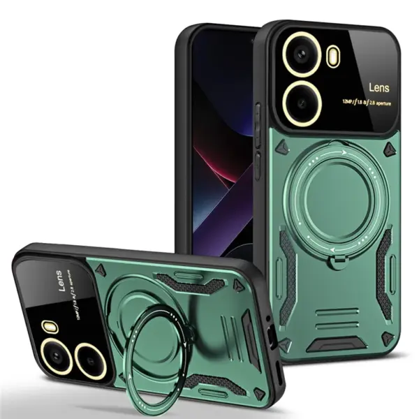 POCO X7 Pro 5G Magnetic Armor Case with Lens Protector - Image 7