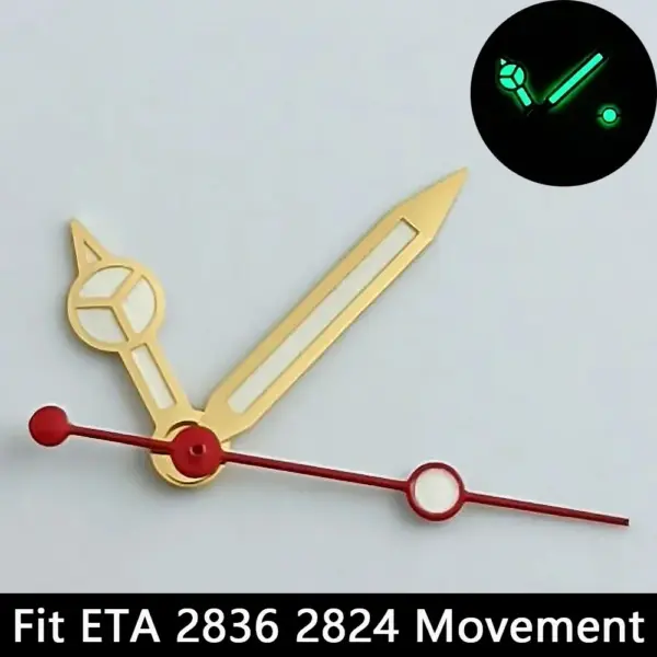 Silver/Gold N H35 Watch Hands for NH35 ETA 286 Movement - Image 59