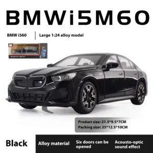 1:24 BMW I5 M60 Xdrive Diecast Model Car 24 S05bb87a83a48420699fdc0f93f02e698D