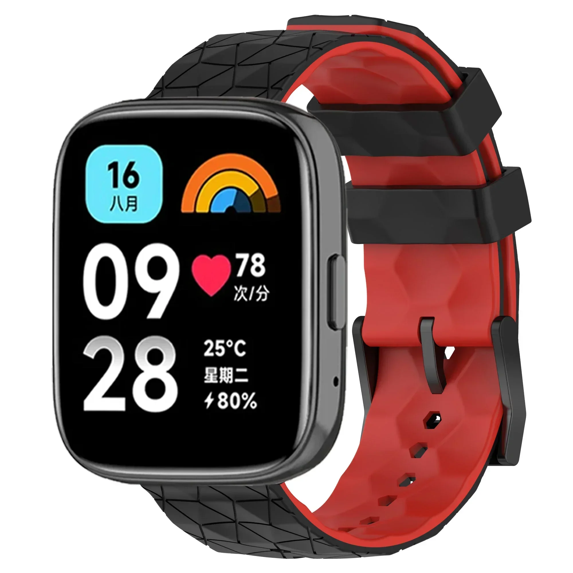 Silicone Strap for Xiaomi Redmi Watch 3 Lite 18 Silicone Strap for Xiaomi Redmi Watch 3 Lite - Image 18