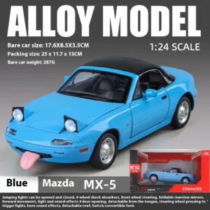 1:24 Mazda MX5 Miniature Diecast Model Car 21 S05e2246442e34204b23b78bf3bb38804U
