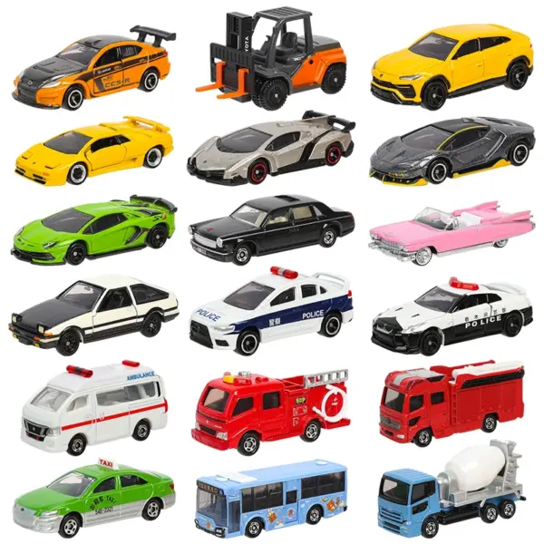 Tomica Diecast Alloy Model Car Set - Image 3