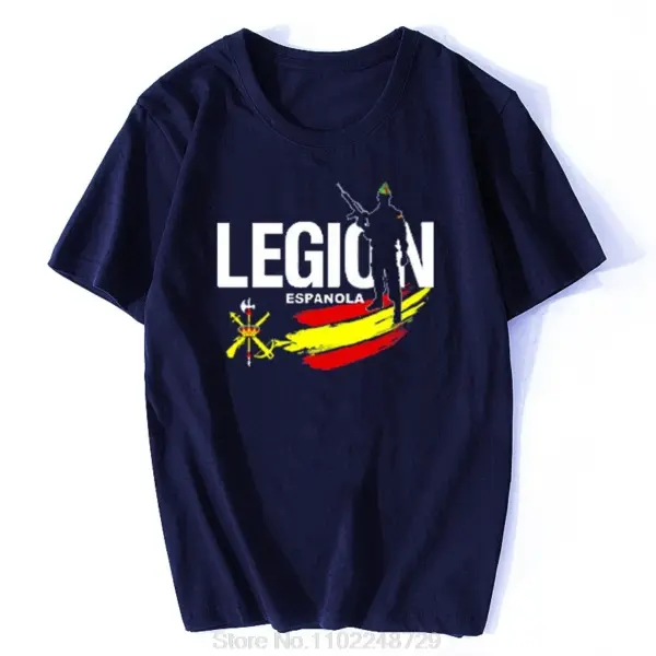 Spanish Legion Mens Cotton T-Shirt Summer Casual - Image 3