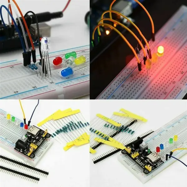 DIY Arduino UNO R3 Starter Kit with Breadboard - Image 5