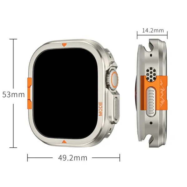 Metal Case for Apple Watch Ultra 2 49mm Series 10 - Image 4