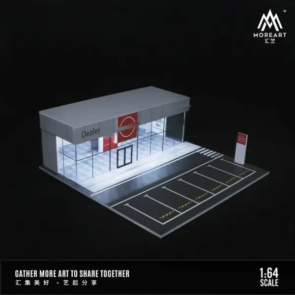 TimeMicro MoreArt 1:64 Scale Power 4S Showroom Car - Image 11