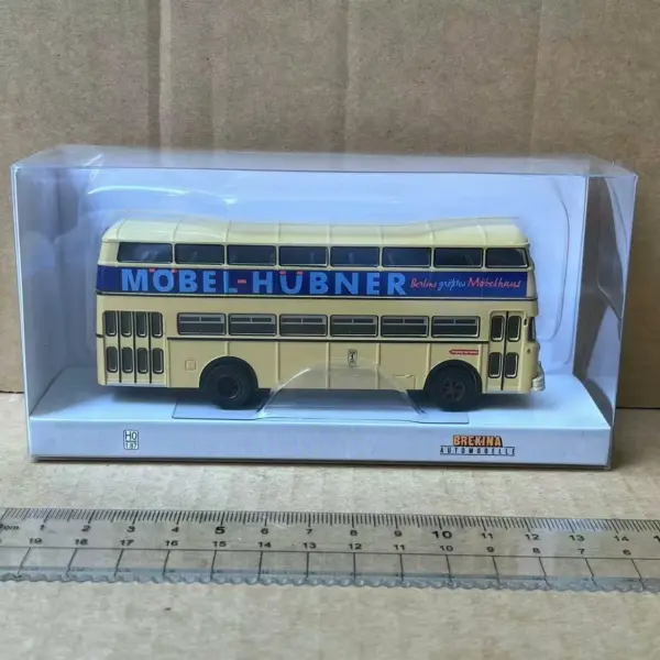 1:87 HO D2U Double-Decker Bus Model Toy - Image 4