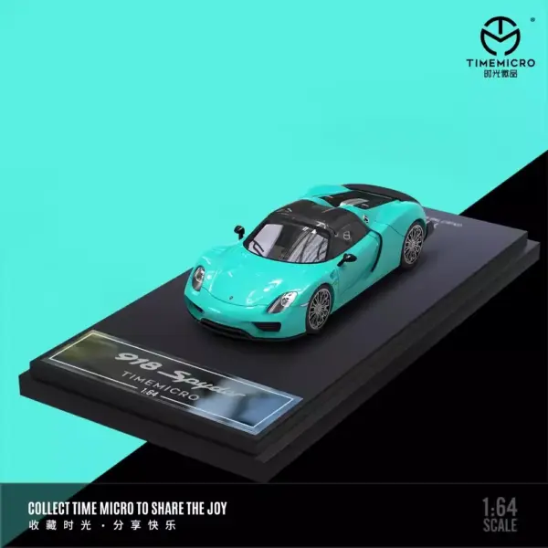 Time Micro 1:64 918 Spyder Diecast Model Car - Image 11