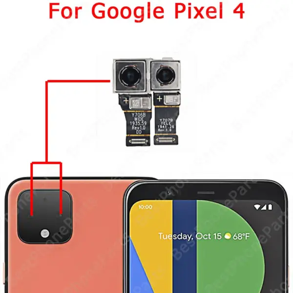 Google Pixel 4 XL 4a 5 5a 5G Camera Module Replacement - Image 2