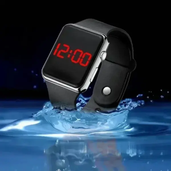 Square LED Digital Wristwatch D0H6HJNOEI5000FC30LG - Image 4