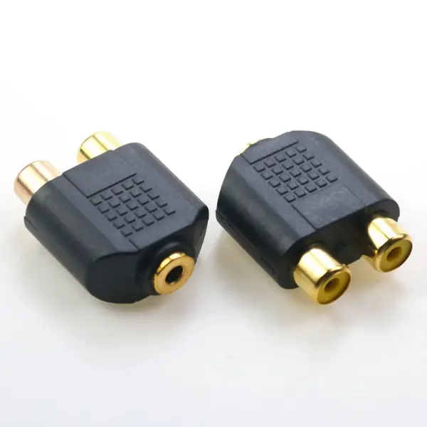 Dual RCA to 3.5mm & 6.35mm Stereo Adapter Set - Image 8