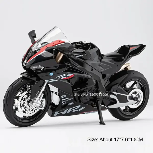 1:12 S1000RR HP4 Diecast Motorcycle Model - Image 7