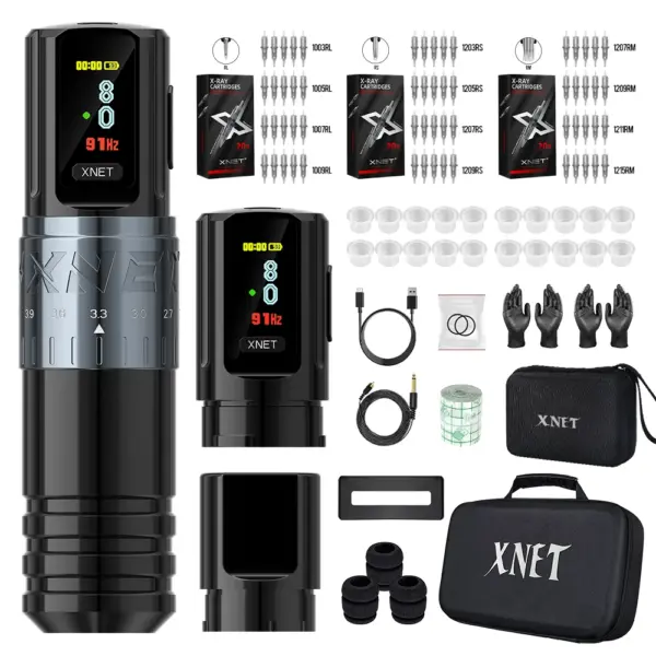 XNET Vipera Wireless Tattoo Kit with OLED Display - Image 11