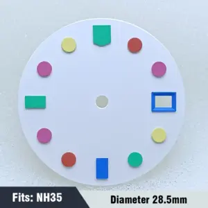 Men's Watch Dial NH35Nh36 Luminous Sterile Model 158 S071b6f1e3a4b4248bcb9cb3ef4f48f24Y