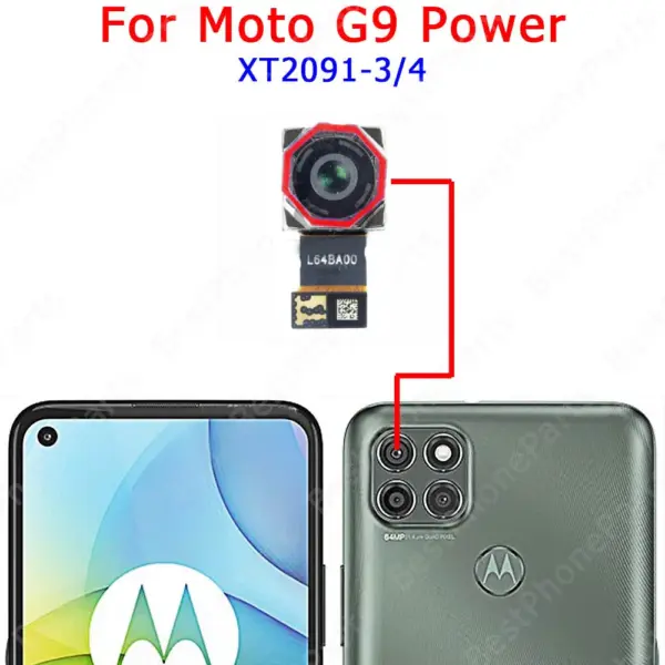 Motorola Moto G9 Series Rear Camera Module - Image 3