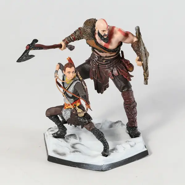God of War Kratos and Atreus PVC Figure Model - Image 6