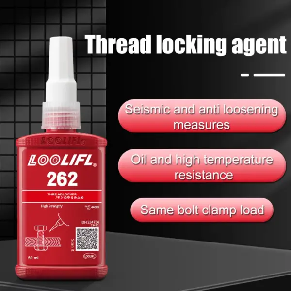 LOOLIFL 50ml 262 Threadlocker Adhesive - Image 5