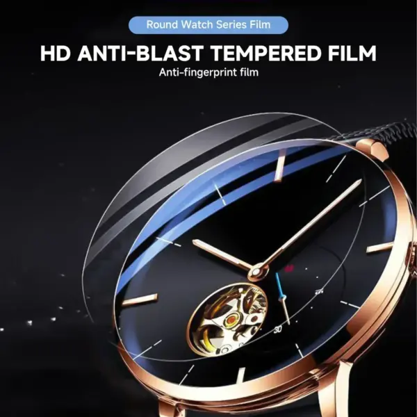 Universal Tempered Glass Screen Protector for Smartwatches - Image 2