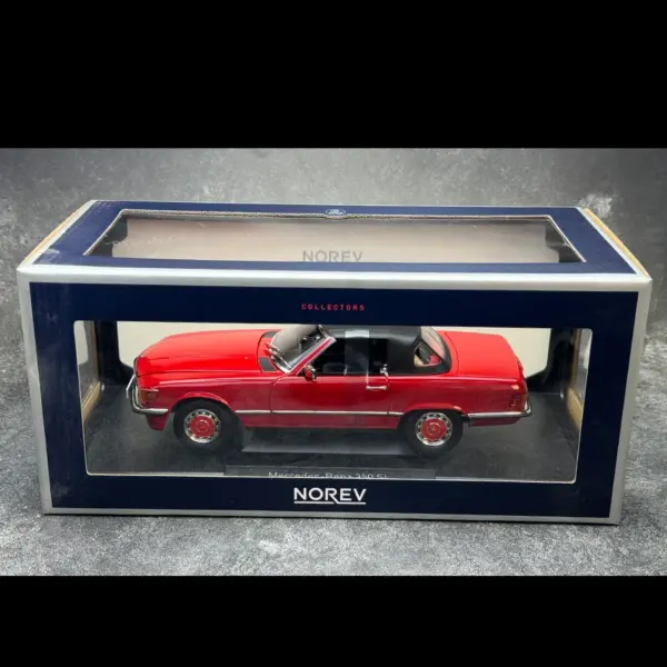 NOREV 1/18 Scale 350SL 1986 Diecast Car Model - Image 6