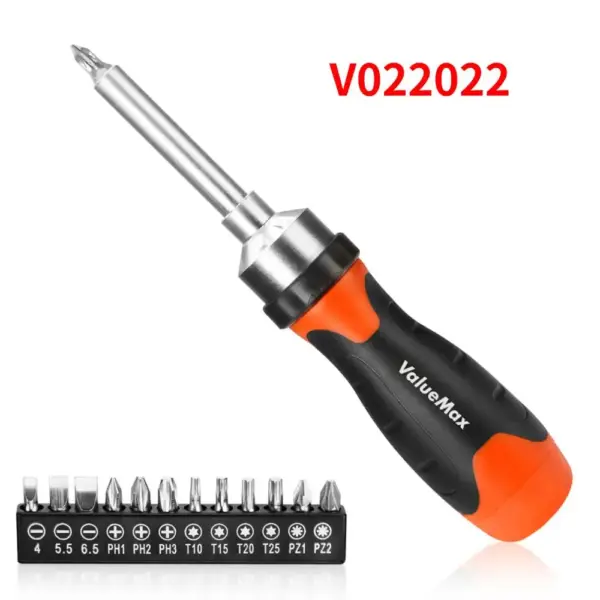 12-in-1 Magnetic Ratcheting Screwdriver Kit - Image 2