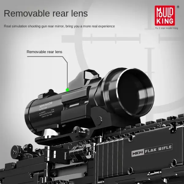 MK14 Combat Rifle Block Set for Adults - Image 6