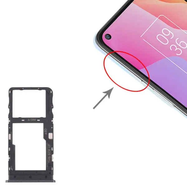 SIM Card & Micro SD Tray for TCL 10L/10 Lite T770 - Image 3