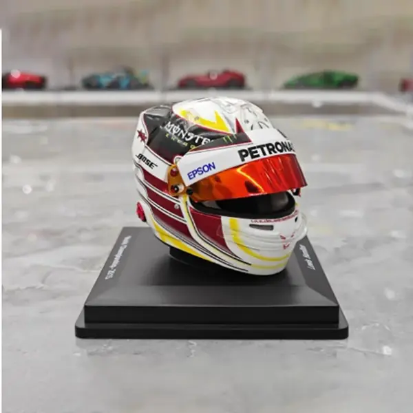 Spark 1/5 Resin Racing Helmet Collectible Model - Image 3