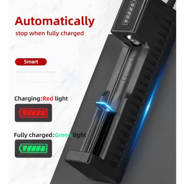 18650 Battery Charger with Dual Slots - Image 2