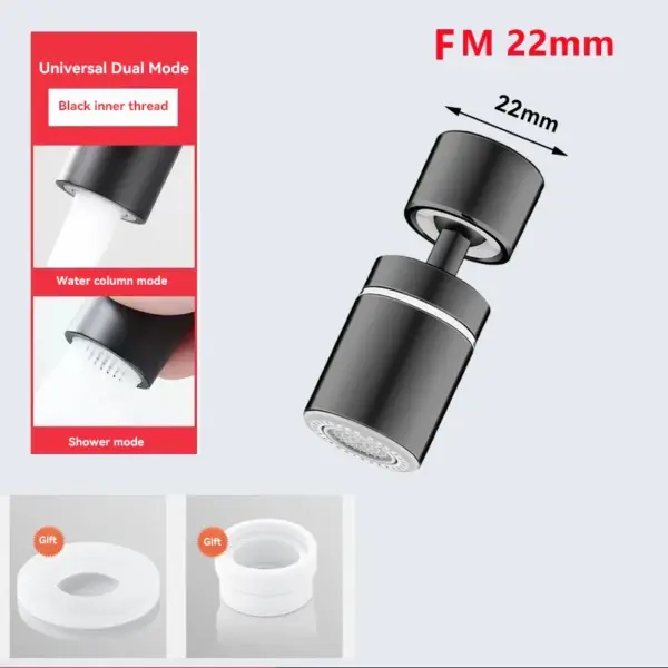 Kitchen Faucet Waterfall 360° Swivel Nozzle - Image 8