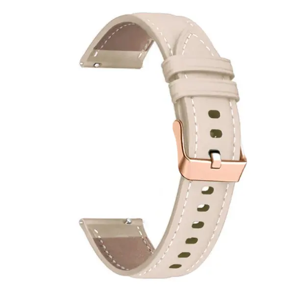Galaxy Watch 4/5 44mm/40mm Soft Leather Strap - Image 5