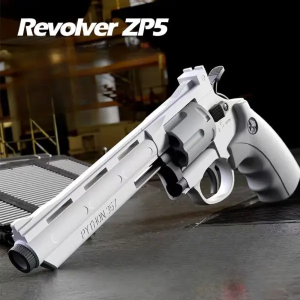 Csnoobs ZP5 357 Revolver Toy Gun with Soft Darts - Image 2