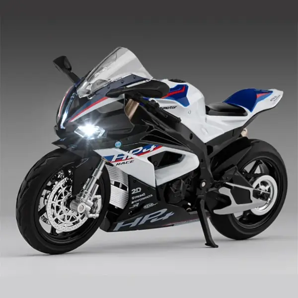 1:12 WELLY S1000RR HP4 Race Motorcycle Model - Image 2